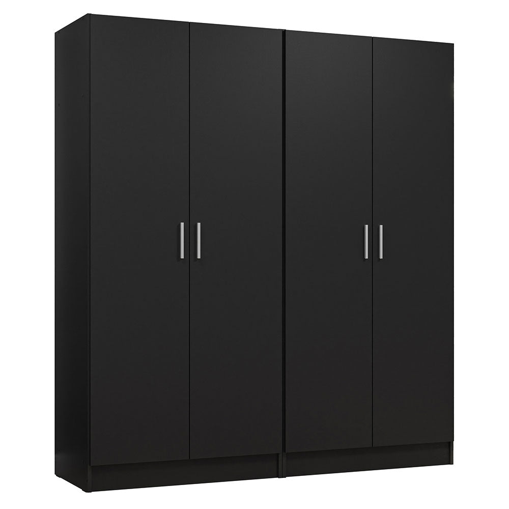 Madesa 4 Doors Storage Cabinet with Ample Shelves Space 63 Inch