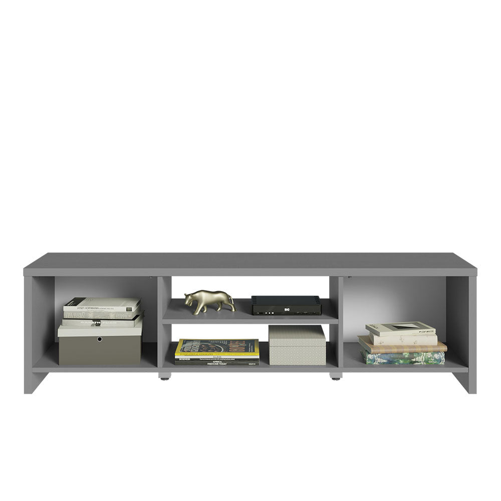 
                  
                    Load image into Gallery viewer, Madesa TV Stand with Storage 65&amp;quot; + Ladder Shelf Standing Bookcase - Gray
                  
                