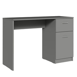 
                  
                    Load image into Gallery viewer, MADESA COMPACT COMPUTER DESK STUDY TABLE FOR SMALL SPACES HOME OFFICE 43 INCH STUDENT LAPTOP PC WRITING DESKS WITH STORAGE AND DRAWER - GRAY
                  
                